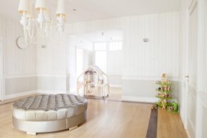 space dollhouse chandelier